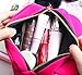 Cute Cartoon Cat Cosmetic Makeup Storage Bag Pen Pencil Pouch Case (Pink)