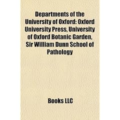 Departments of the University of Oxford: Oxford University Press