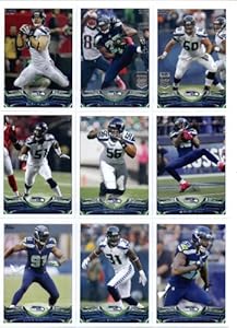 2013 Topps NFL Football Team Set (SEALED) - Seattle Seahawks 19 Cards SUPER BOWL CHAMPIONS : Russell Wilson Richard Sherman Marshawn Lynch Zach Miller Bruce Irvin Seattle Seahawks Cliff Avril Sidney Rice Max Unger Brandon Browner Kam Chancellor Chris Clemons Robert Turbin Bobby Wagner Christine Michael Golden Tate Earl Thomas Chris Harper Percy Harvin