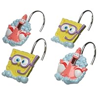SpongeBob Squarepants Shower Curtain Hooks