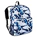 Wildkin 16 Inch Backpack, Durable Backpack with Padded Straps, Front Pocket, Moisture-Resistant Lining, and Two Mesh Side Pockets, Perfect for School or Travel â€“ Sharks
