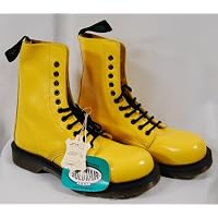 Yellow Solovair Eyelet Boots