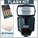 Photo : Canon Speedlite 430EX Flash Basic Outfit with 4 NiMH Batteries, Charger, Flashpoint Flash Diffuser