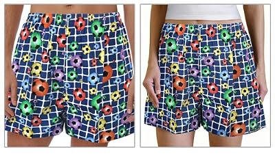 SOCCER Boxers Lg Soccer Player 100% Cotton Boxer Shorts for HIM or HER- SEARCH BROAD BAY BOXERS FOR MORE DESIGNS Unique GIFT Ideas Man Men Boyfriend Woman Women Ladies Mother Dad Mom CUTE!