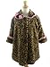 Corky And Company Girls Winter Coat Brown Leopard Sweet Pea