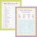 Baby Shower Word Games 24ct