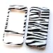 HTC Touch Pro CDMA Sprint Snap On Protector Hard Case Image Cover Zebra
