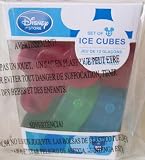 Disney Mickey Mouse Set of 12 Freezable Plastic Ice Cube Shaped Like Mickey Mouse
