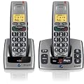 BT Freestyle 750 Twin DECT TAM Phone - Titanium Grey