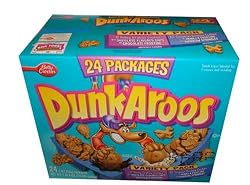 Dunkaroos Variety Pack-cinnamon Graham with Vanilla Frosting and Sprinkles, Dunkaroos Honey Graham with Chocolate Frosting - (Pack of 24)