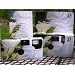10 Pack Calla Lily Disposable Wedding Cameras in Matching Gift Boxes with Table Tents, 35mm, 27 Exposures
