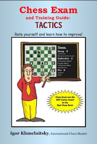 chess exam and training guide tactics rate yourself and learn how to improve chess exams