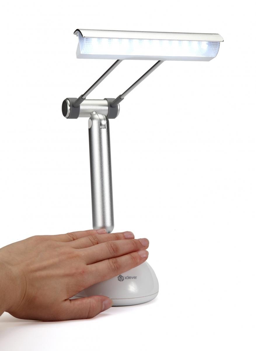 iClever® Lampada Stand con Braccio Pieghevole
