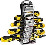 Wilmar Performance Tool W1718 Screwdriver Set with Rack, 30-Piece [並行輸入品]