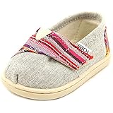 Toms Classic Woven Chambray ベビー 米国 4 ピンク フラッツ [並行輸入品]