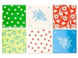 Pt Coaster Set Flower Patchwork Ceramic Assorted
