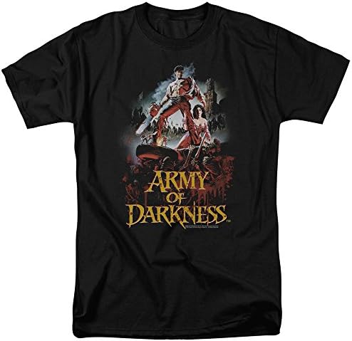 Mgm Army Of Darkness Bloody Poster Mens Short Sleeve Shirt Black LG