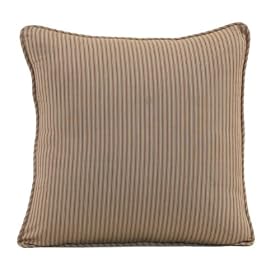 Indigo Patch Fabric Stripe Pillow
