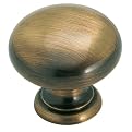 Amerock Solid Brass Knobs 4-pk. - Antique English