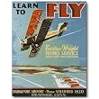 Nostalgic Curtiss-Wright Tin Sign : Curtiss-Wright Flying Service