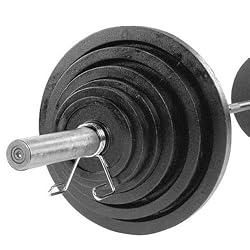 Body Solid OSC500S Cast Olympic Set With Chrome Bar
