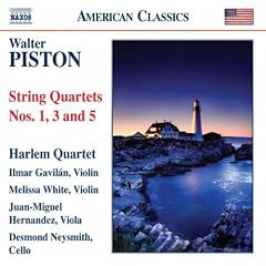 Piston: String Quartets 1, 3, 5