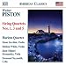 Piston: String Quartets 1, 3, 5
