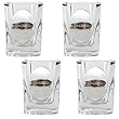 Anaheim Mighty Ducks 4pc Square Shot Glass Set NHL Hockey