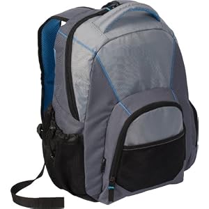 Targus BTS Incognito TSB15103US Backpack for Laptops with Screens up to 15.6-Inches (Blue/Gray)