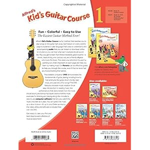 Alfred's Kid's Guitar Course 1: The Easiest Guitar Method Ever! (Book & Online Audio)