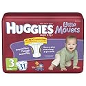 Huggies Supreme Natural Fit Diapers Step 3, 31-Count (Pack of 4)