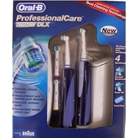Braun Oral B Professional Care 7875 DLX Toothbrush Twin Pack