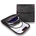 Filter Case, 2PCS 3-Pocket Camera Lens Filter Carry Case Bag Pouch for 25mm-82mm Filters by DomeStar