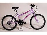 Girls 20 Inch Crush Mountain Bike For Children Aged 8-11 in Soft Purple. With 12 MONTH MANUFACTURERS WARRANTY.