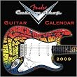 Fender Guitars 2009 Mini Wall Calendar