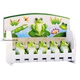 Ceramic FROG Wooden SPICE RACK...Salt and Pepper shaker also available! by Housewares