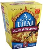 A Taste of Thai Coconut Ginger Noodles Quick Meal, 4 oz Boxes, 6 ct (Quantity of 2)
