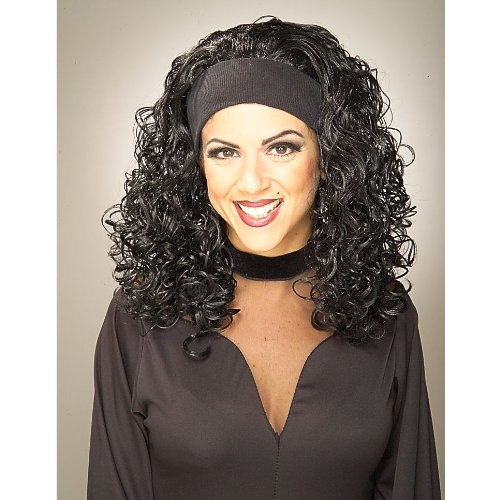 Black Curly Hair +Headband Curly Hair Outfits. Black Curly Hair +Headband