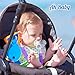Ah Baby Pacifier Clip Holder for Soothie or Teether Wont Rust and Prevents Germs Girl 16 inch
