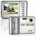 SVP NEW 9MP Silver Digital Camera+ Video Recorder+8X Zoom~ UltraSlim
