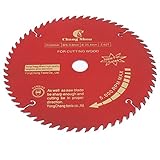 uxcell ソーブレード　スリットブレード　ロータリーツール　レッド　250mm直径 60T