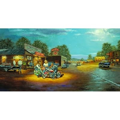 Route 66 500pc Jigsaw Puzzle by Dave Barnhouse