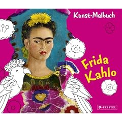 Kunst-Malbuch Frida Kahlo