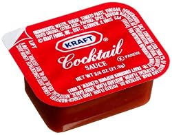 Kraft Cocktail Sauce, 0.75-Ounce Cups (Pack of 200)