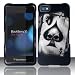 Black Ace of Spades Skull Hard Cover Case for Blackberry Z10 by ApexGears