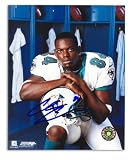 Chris Chambers Autographed/Hand Signed Miami Dolphins 8x10 Photo