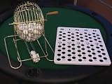 PROFESSIONAL JUMGO PING PONG BINGO CAGE