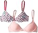 Calvin Klein Big Girls' 2 Pack Molded Underwire Bra