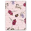 Valentine's Day with Sweet Pea, Pansy and Cupid's Dart - 5" x 7" Vellum Overlay Valentine's Day Greeting Card