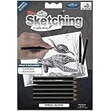 Royal Brush Mini Sketching Made Easy Kit, 5 by 7-Inch, Sea Turtles